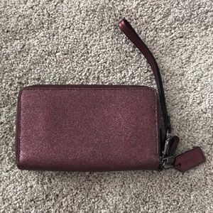 Coach Bags - Metallic Cherry Coach Wallet NWT Coach Bags - Metallic Cherry Coach Wallet NWT
